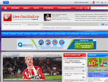 Tablet Screenshot of live-football.ru